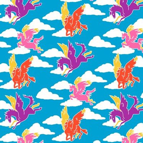 Bright Trendy1970s Pegasus