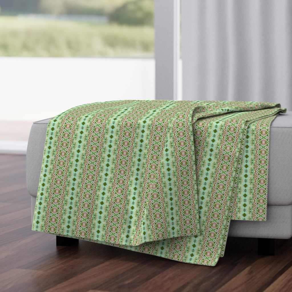 Saint Patrick's Day vertical granny stripe