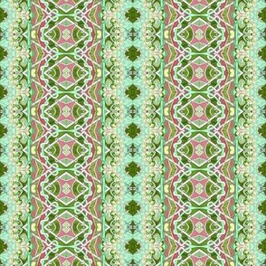 Saint Patrick's Day vertical granny stripe