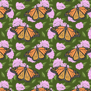 monarch green 8x8