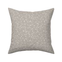 Babys Breath Toss: Warm Gray & Cream Small Floral