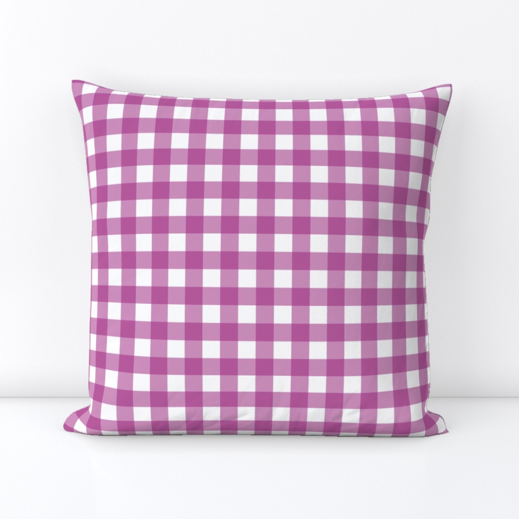 GinghamPattern Magenta