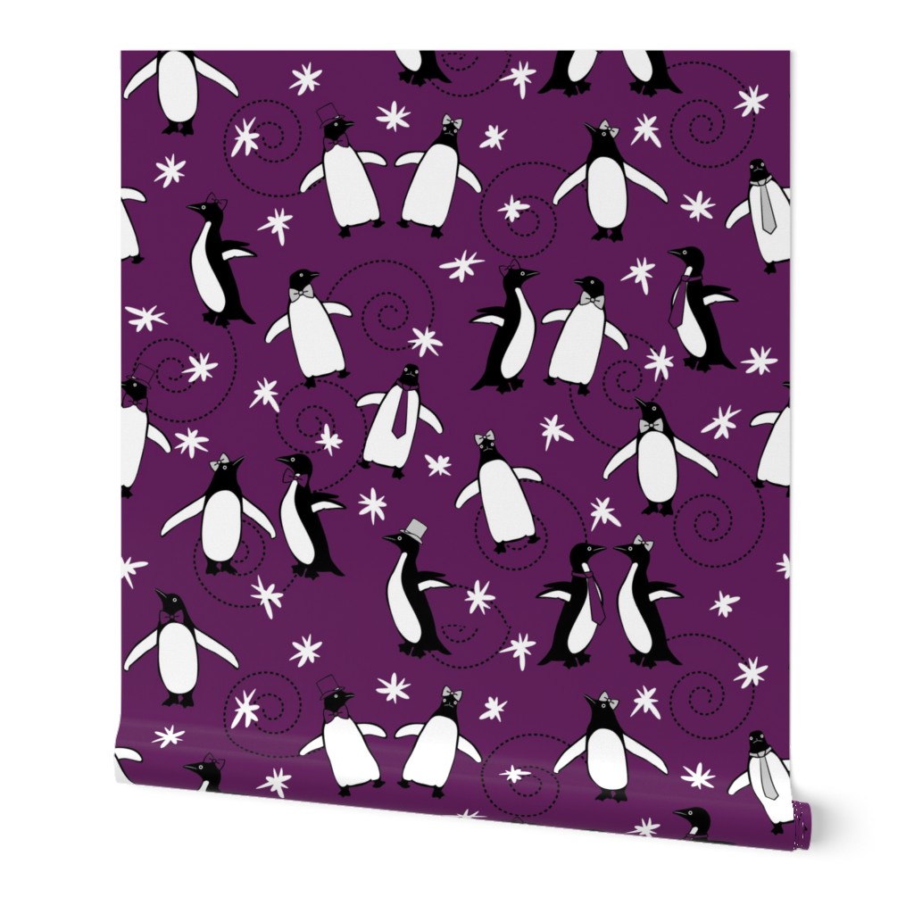 Penguins Puttin' On The Ritz (Purple)
