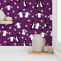 Penguins Puttin' On The Ritz (Purple)