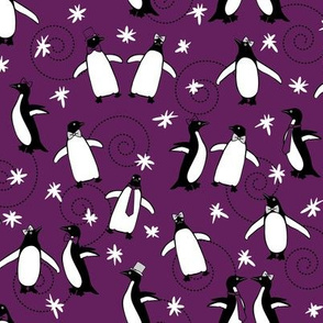 Penguins Puttin' On The Ritz (Purple)