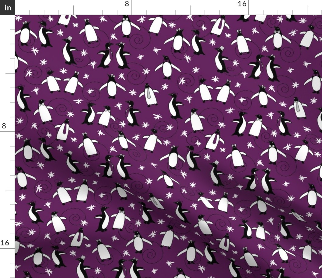 Penguins Puttin' On The Ritz (Purple)