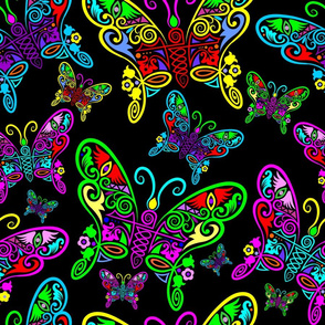 Psychedelic Butterflies