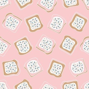 little aussie fairy bread - blush pink