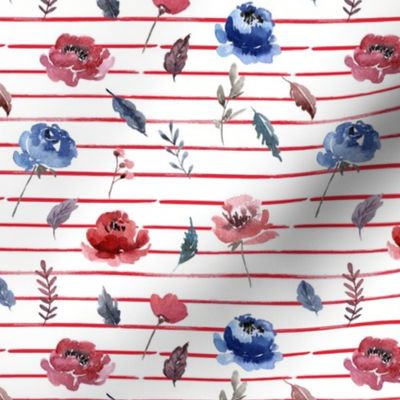 American Glory Flowers // Thin Red Stripes
