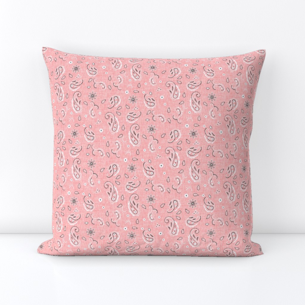 Western Paisley small - pink