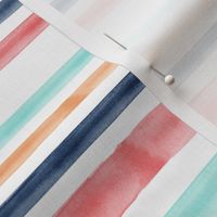 spring watercolor stripes - LAD19