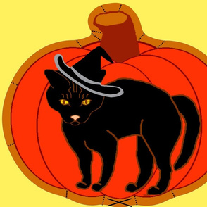 PumpkinBlackCatPillow-fixed