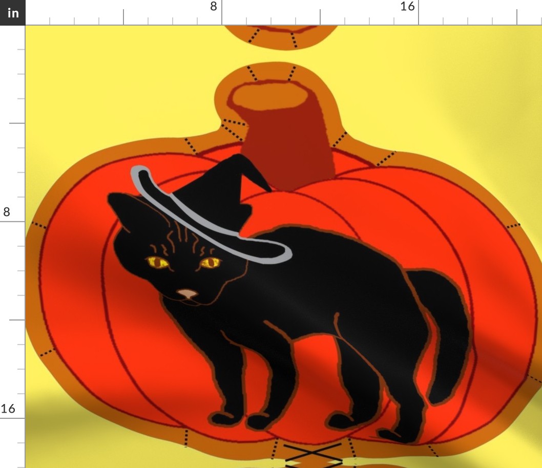 PumpkinBlackCatPillow-fixed