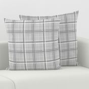 Summer Plaid: Pure Gray Plaid