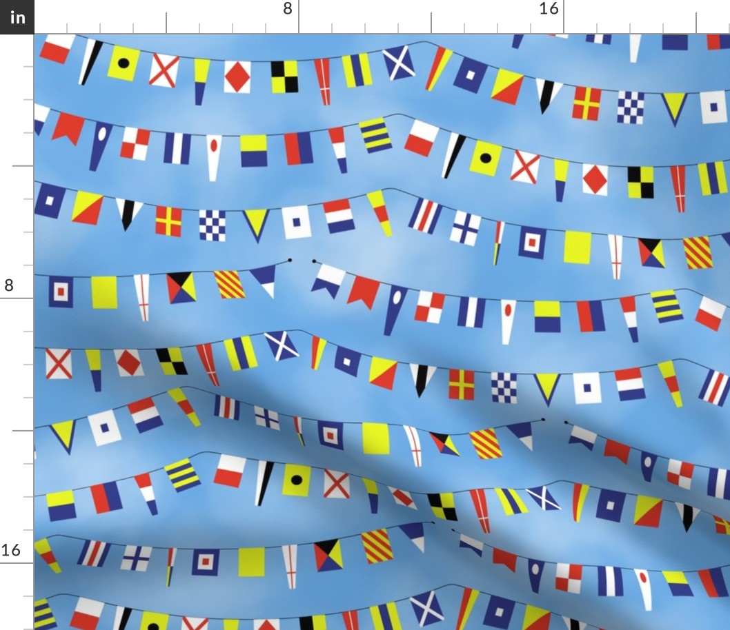 Nautical Celebration Flags