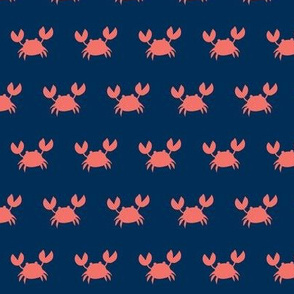 line up crabs
