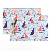 sailboats