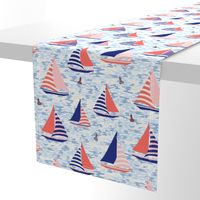 sailboats