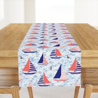 sailboats