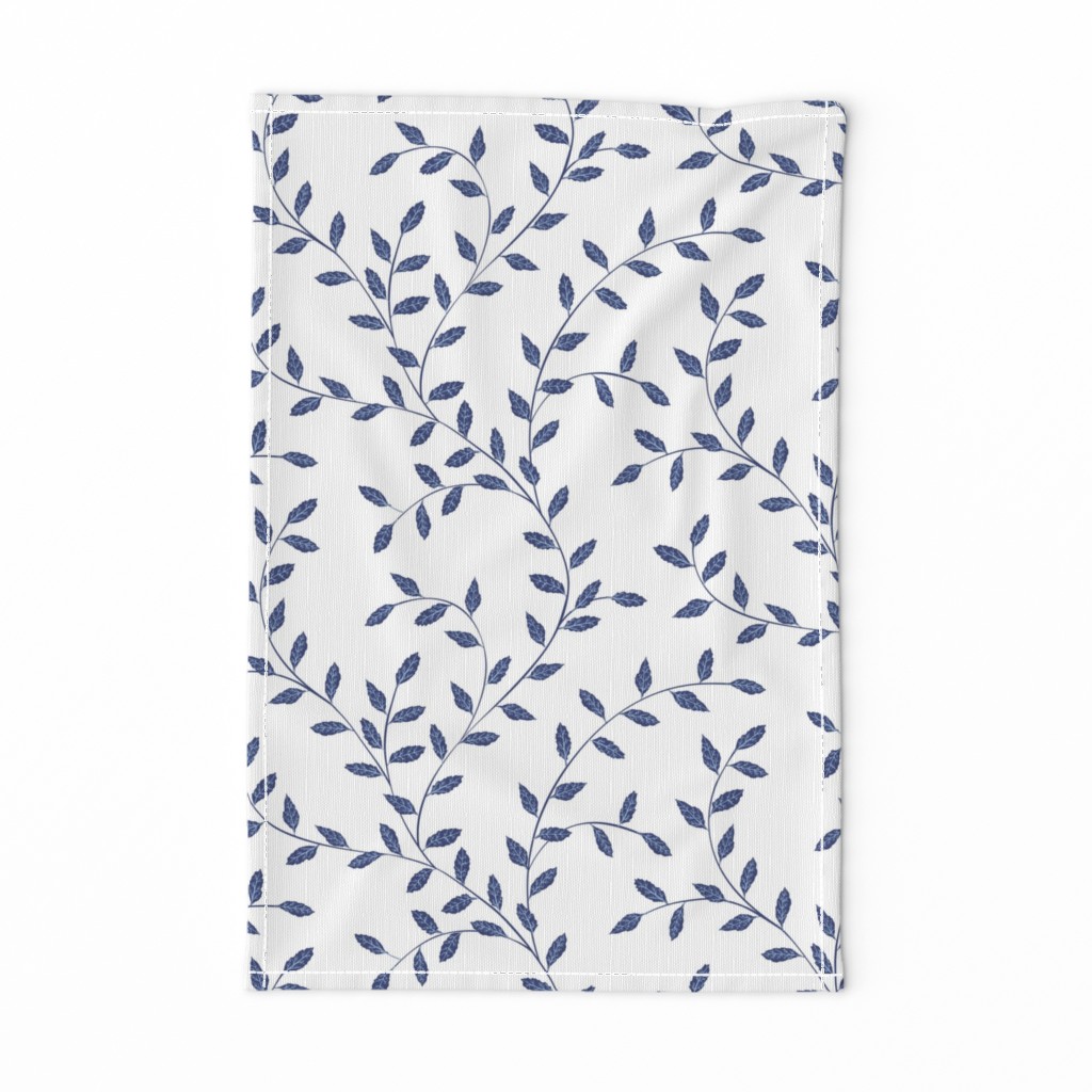 Spring Vine - Navy