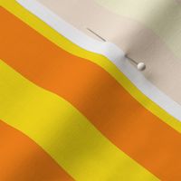 JP36 - Bright Yellow  and Orange  Basic Stripe