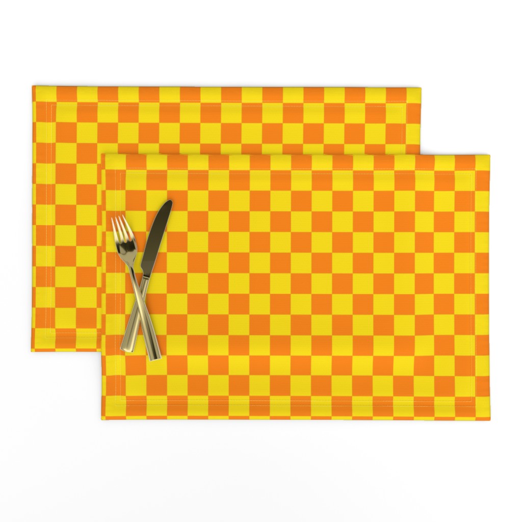 JP36 - Lemon and Orange Checkerboard