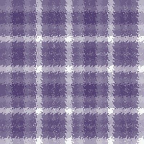 JP35 - Lavender Grey Jagged Plaid