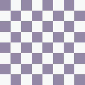 JP35 - Violet Grey Two-Tone  Checkerboard