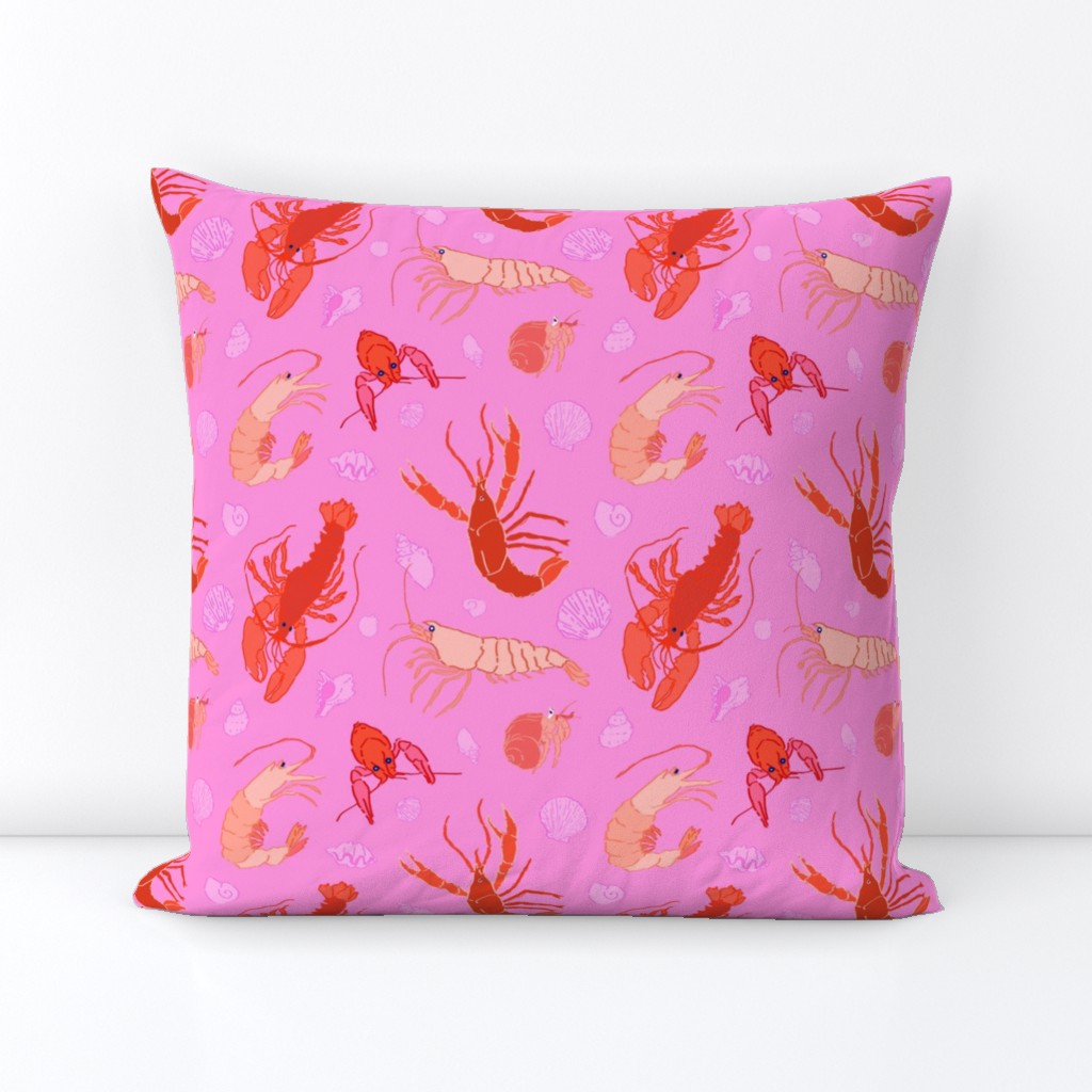 Dance of the Crustaceans in Conch Pink