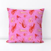 Dance of the Crustaceans in Conch Pink