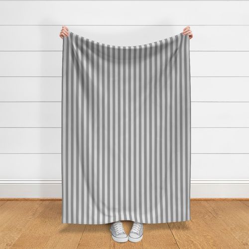 Fabric By The Yard Jp2 Wide Basic Stripe In Two Tone Grey