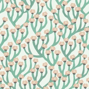 Hummingbird Garden Lattice Florals