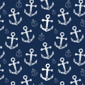Anchors Navy