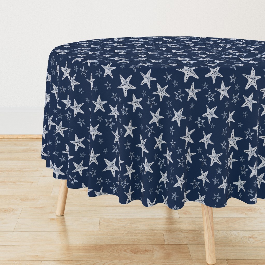 Starfish in Navy