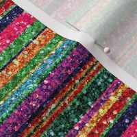 Glitter Serape stripe sparkles