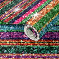 Glitter Serape stripe sparkles