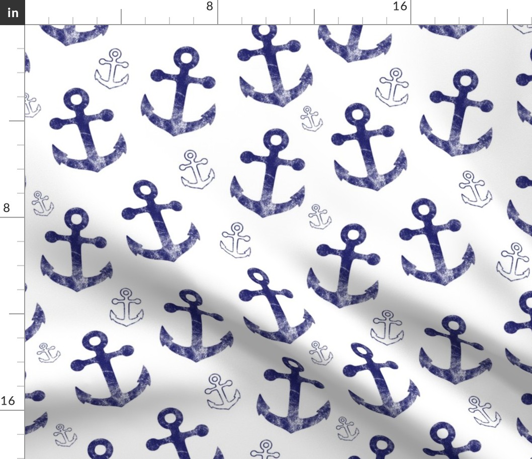 Anchors in white 