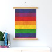 Rainbow Stripes - Large