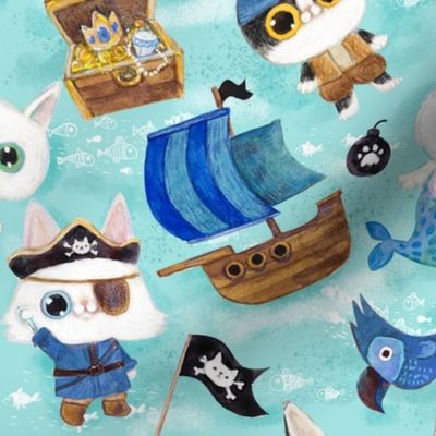 Ahoy kitty pirates