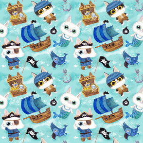 Ahoy kitty pirates