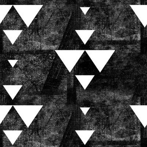 Black and white textures,triangles