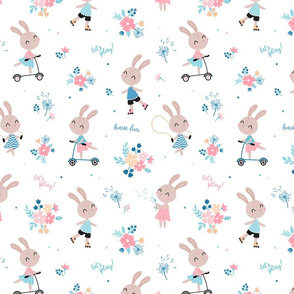 Summer Bunnies SMALL