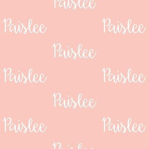 Paislee - Blush Pink