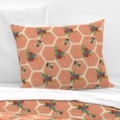 Sweet to the soul - Coral honeycomb - Large