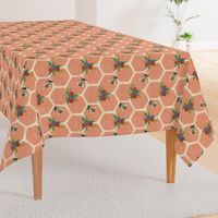 Sweet to the soul - Coral honeycomb - Large