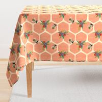 Sweet to the soul - Coral honeycomb - Large