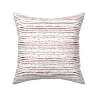 Take Flight Feather Stripe in Raspberry Dainty