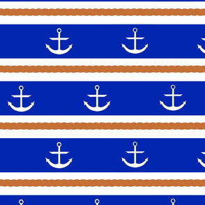 stripes and anchors