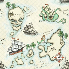 Pirate Journey to Skull Island//Nautical Challenge//Rust