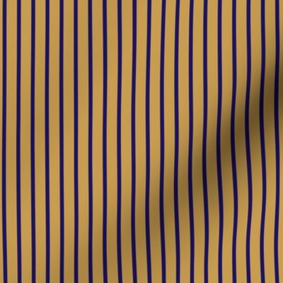 Stripes - gold with blue violet - vertical